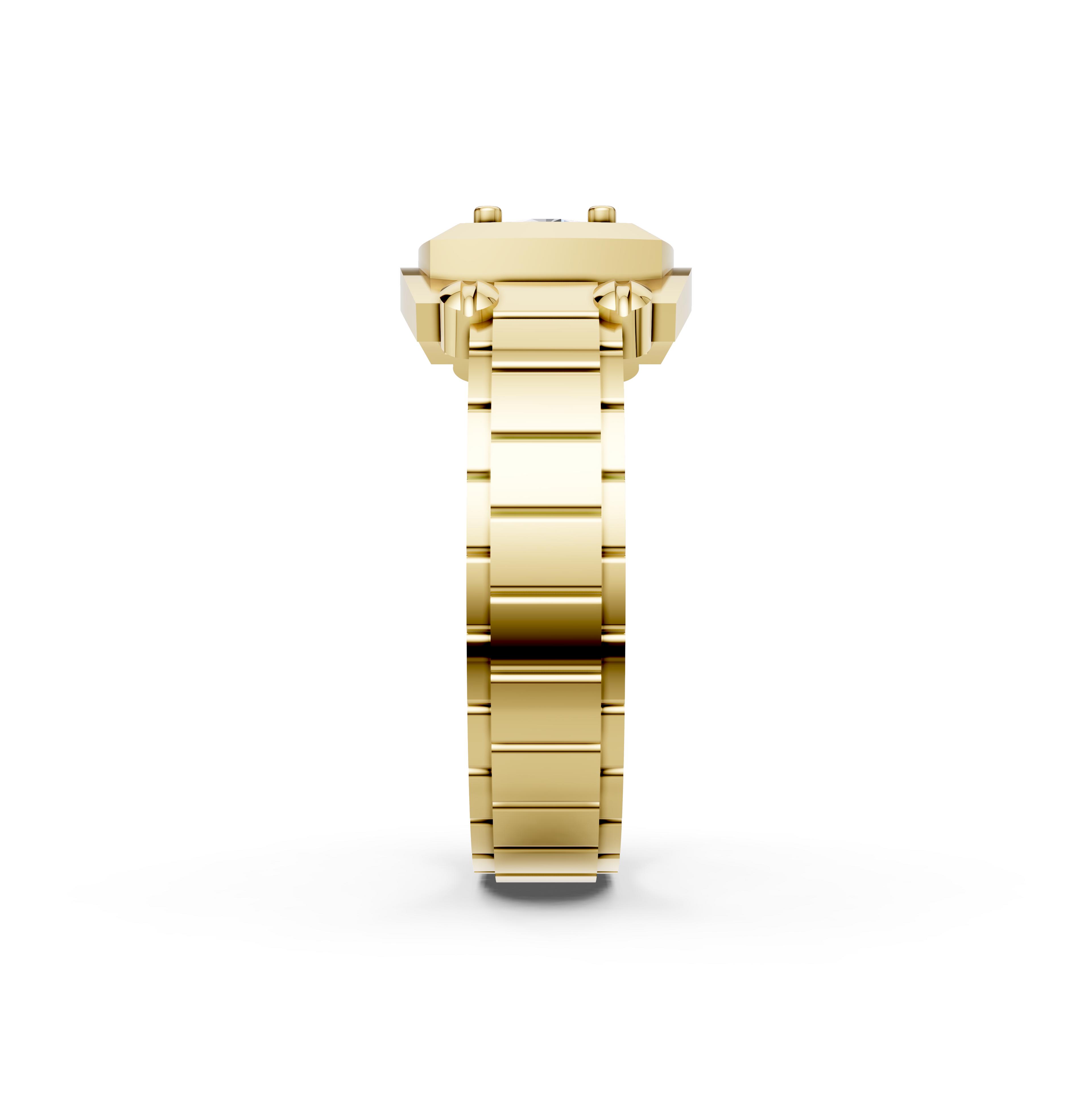 Men's Presidential Watch-Link Certified Lab Diamond Ring